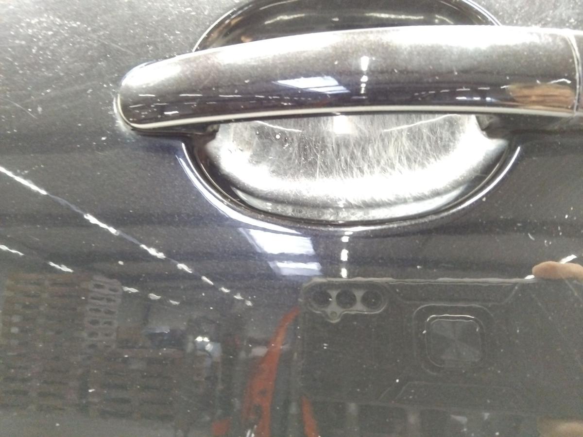 Skoda Octavia 2 1Z T&uuml;r vorn links Fahrert&uuml;r schwarzmetallic LF9R Bj.2010