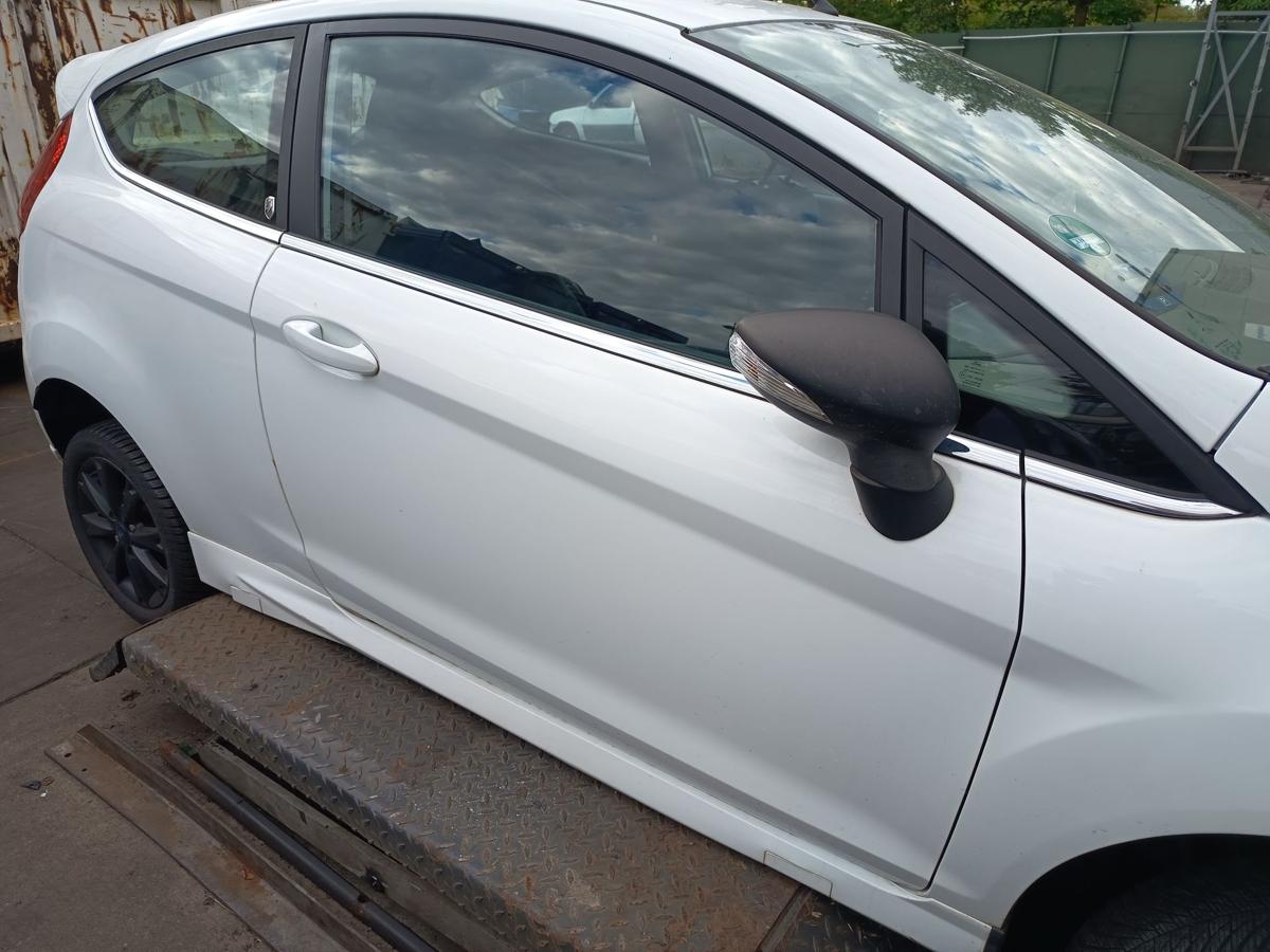 Ford Fiesta VI JA8 original T&uuml;r rechts 3TRG H9 Frost Wei&szlig; Baujahr 2009