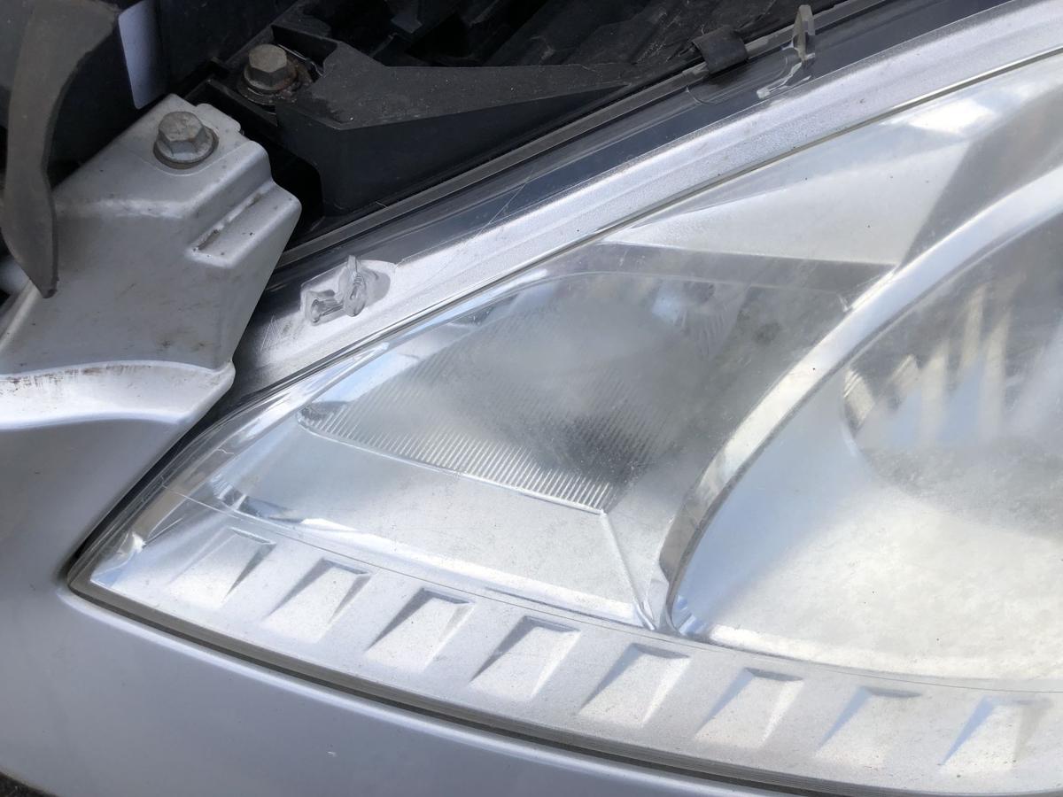 Mercedes W169 A Klasse Mopf Scheinwerfer links Frontscheinwerfer Halogen Tr&uuml;b