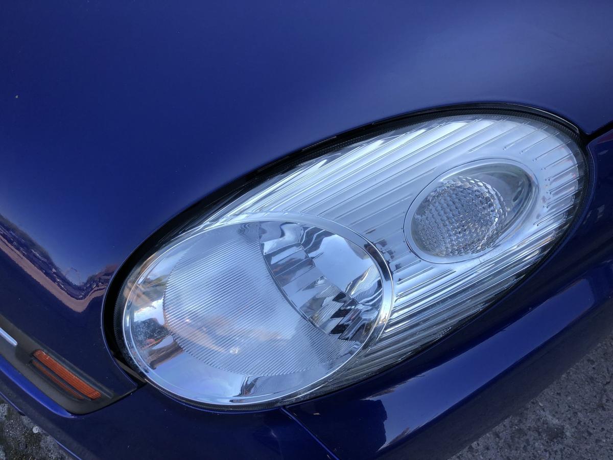 Nissan Micra K12 Scheinwerfer links Frontscheinwerfer Zubehörteil TYC Text lesen