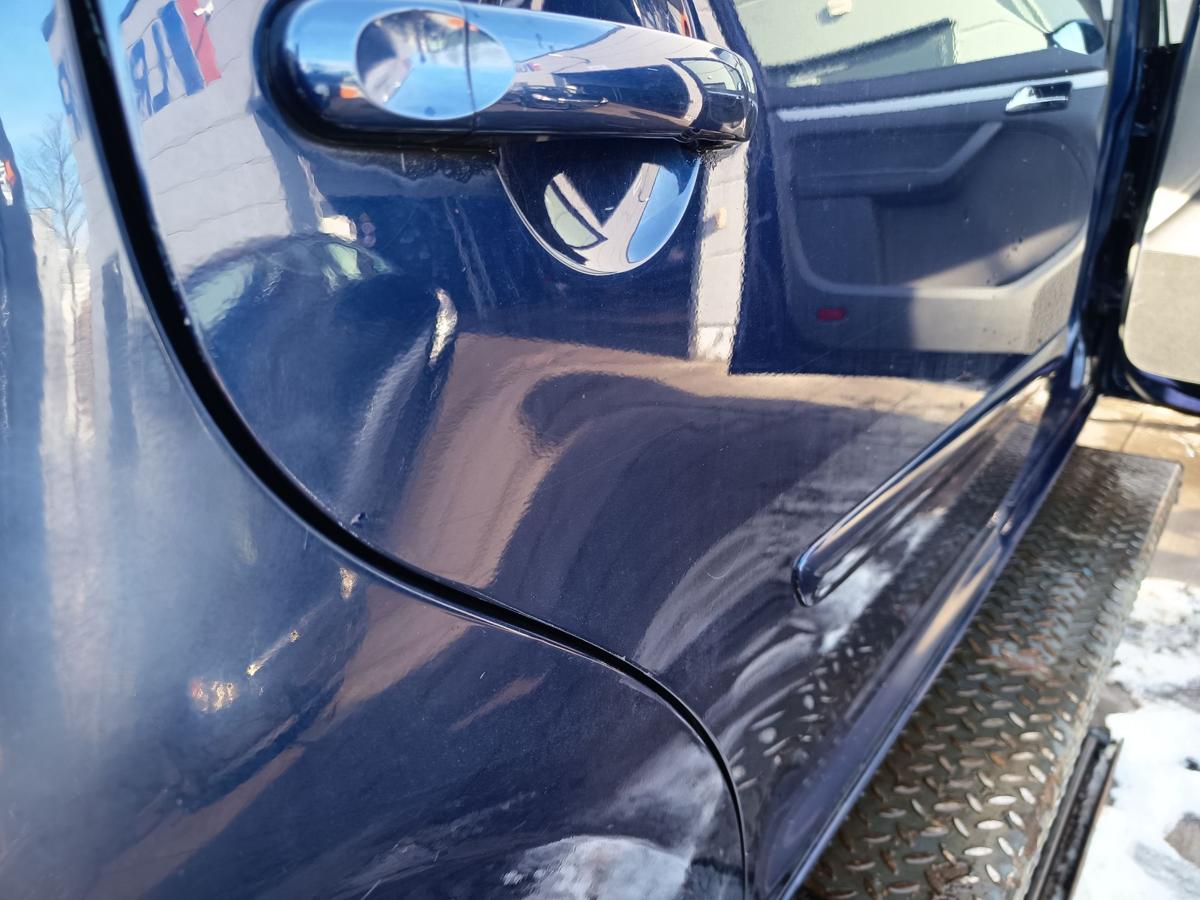 VW Touran 1T original T&uuml;r hinten rechts Fond B5N Indigoblau Bj 2006