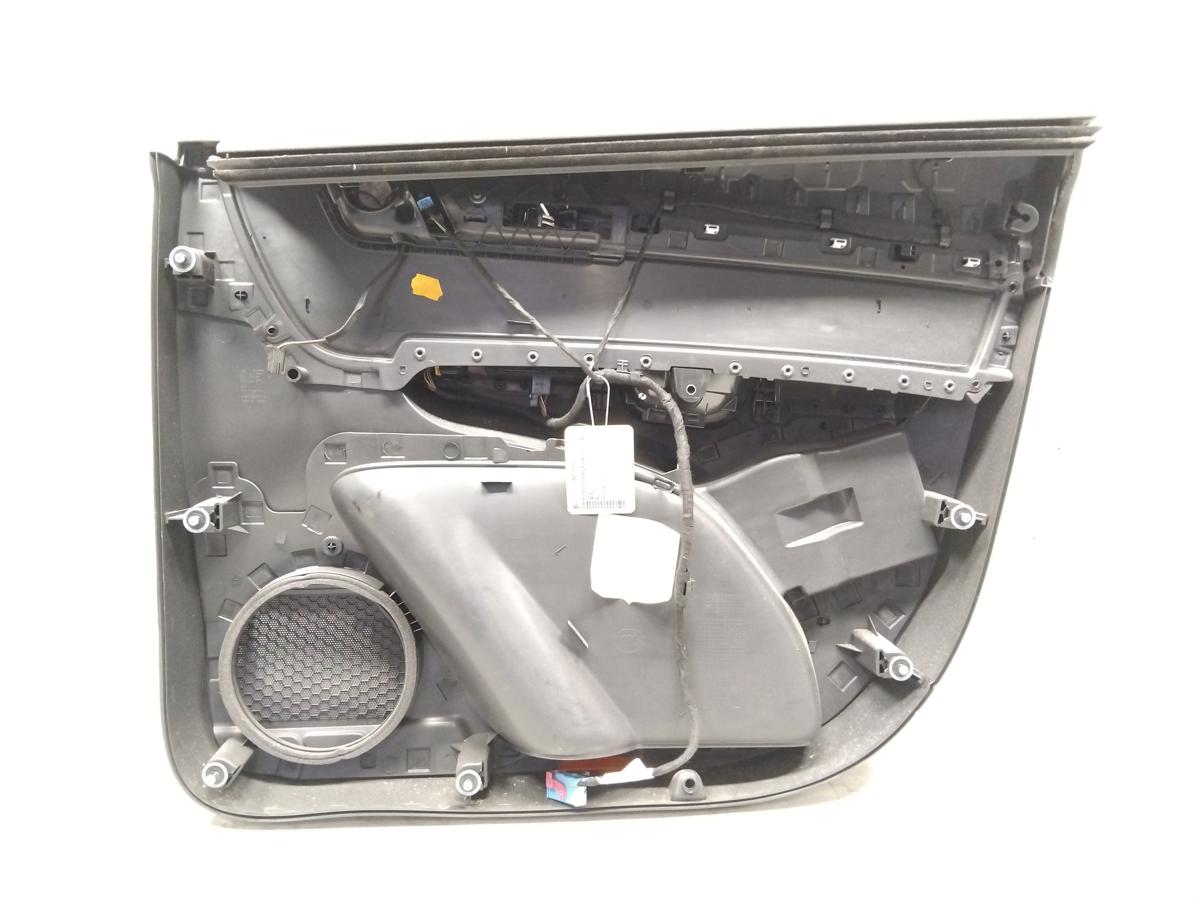 Seat Alhambra 7N original T&uuml;rverkleidung vorn links Stoff titanschwarz Bj.2015