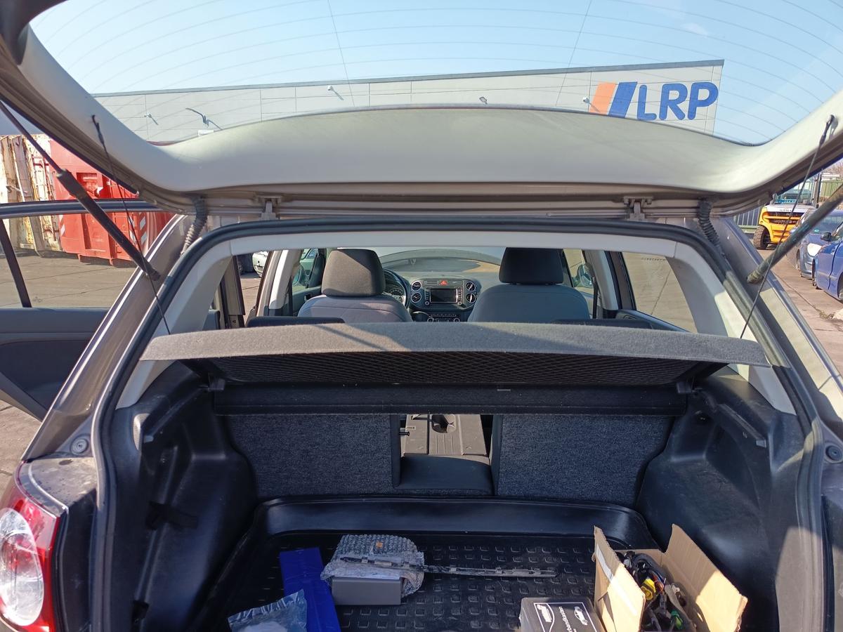 Golf Plus II original Hutablage Abdeckung Koffer/Laderaum Netz Titanschwarz Bj09