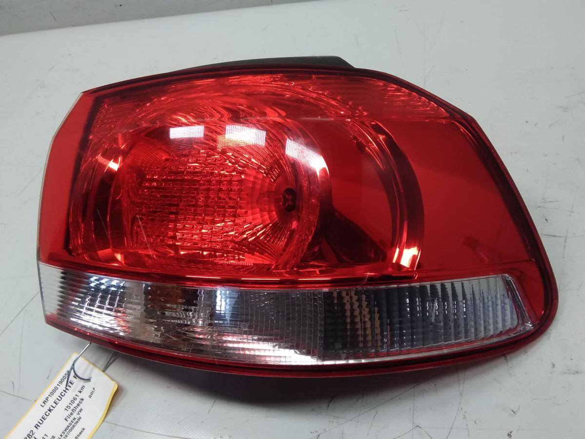 VW Golf 6 original Rückleuchte Schlussleuchte rechts außen Fließheck BJ2011