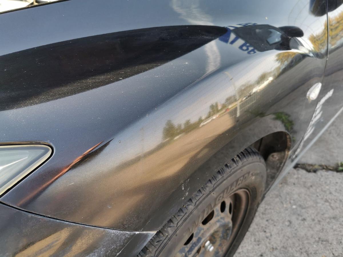 Mazda 6 GH Kotflügel Fender Seitenwand vorn links 35N Sparkling Black Perl
