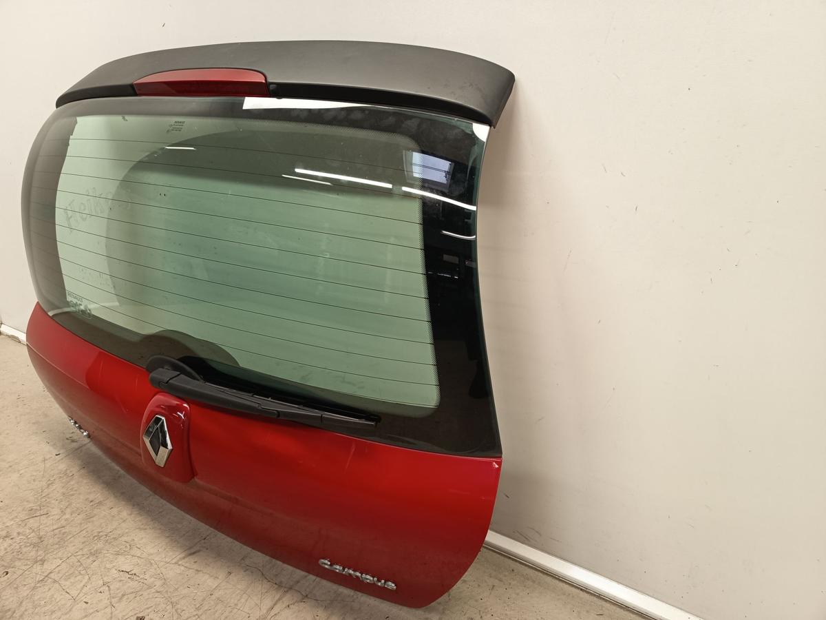 Renault Clio II Cambus BJ 2012 orig Heckklappe Klappe hinten OV727 Spanisch Rot Renault Clio II Cambus BJ 2012 orig Heckklappe Klappe hinten OV727 Spanisch Rot