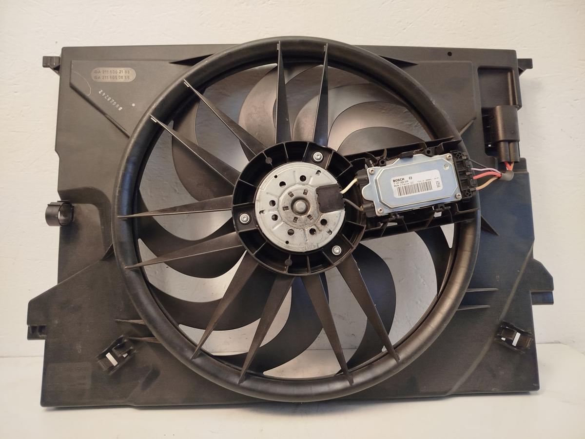 Mercedes E Klasse W211 Kühlerlüfter Lüfter Kühlung Kühlerzarge 200CDI 90kw