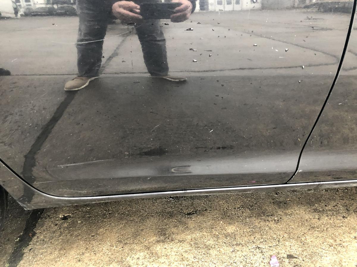 Opel Corsa D T&uuml;r hinten rechts Fondt&uuml;r im Rohbau 2HU Saphirschwarz Met