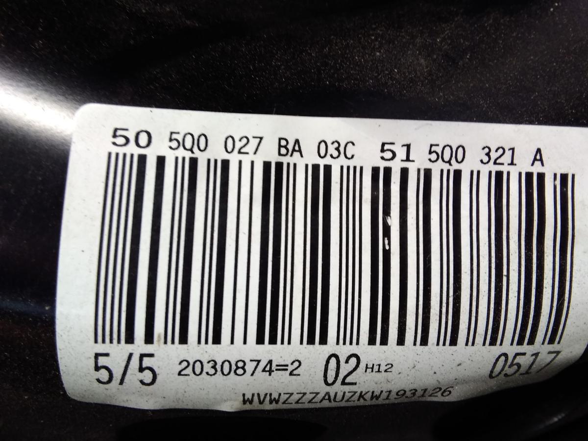 VW Golf 7 orig Reserverad Ersatzrad 15Zoll 5Q0601027BA/AT 6Jx15 ET43 BJ2019