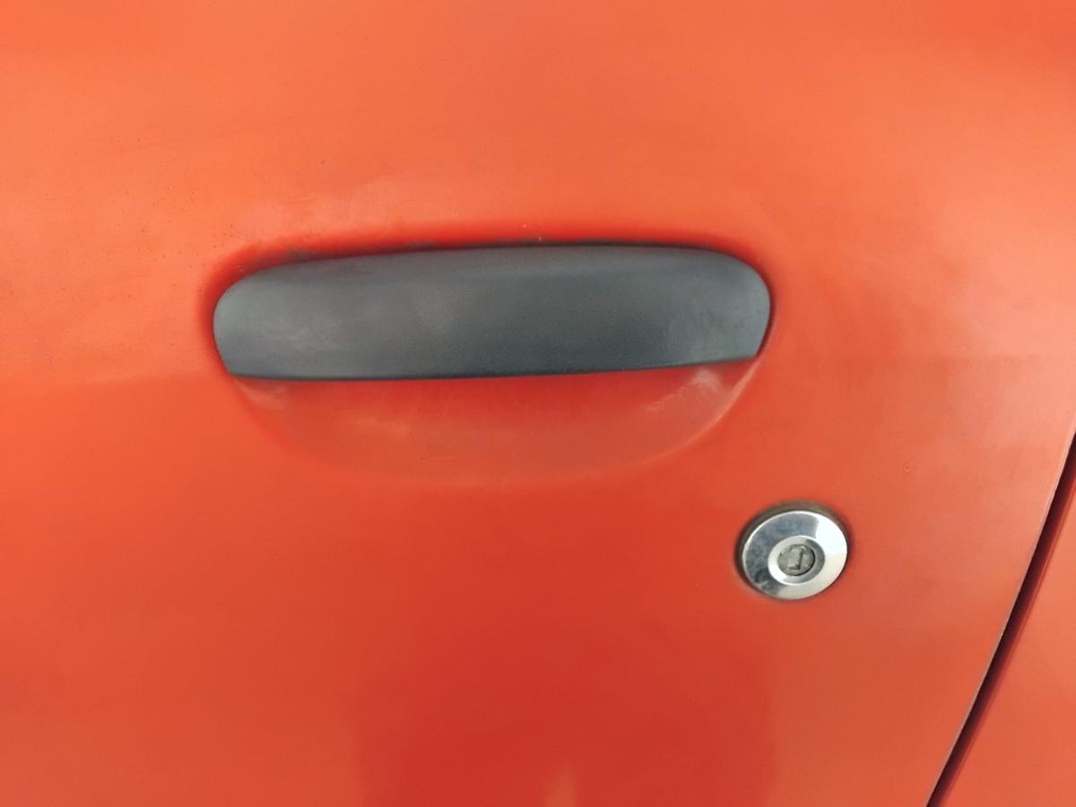 Mitsubishi Colt Z30 Facelift Tür vorn links Fahrertür 3türig BJ2009 P04 Amazonrot
