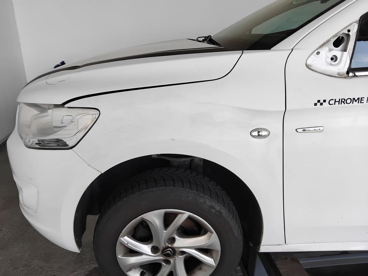 Citroen C-Elysee original Kotfl&uuml;gel vorn links EWP weiss banquise BJ2015