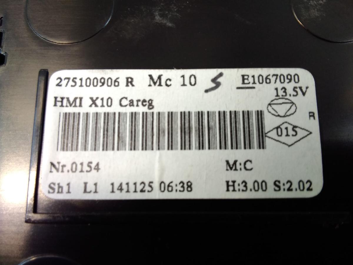 Renault Zoe original Klimabedienteil Klimaautomatik 275100906R Bj.2015