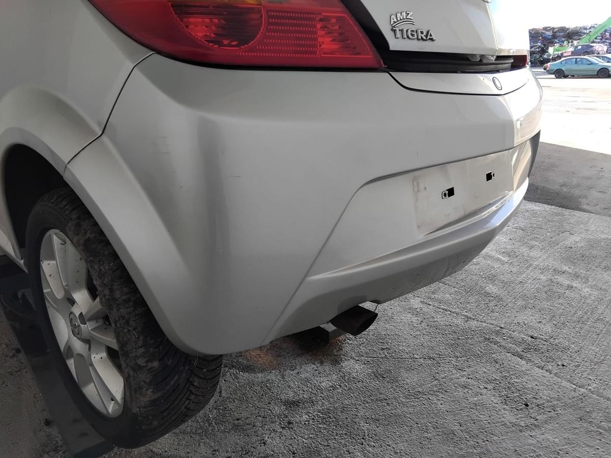 Opel Tigra TwinTop orig.Stossfänger Stoßstange hinten BJ06 Z157 starsilber III