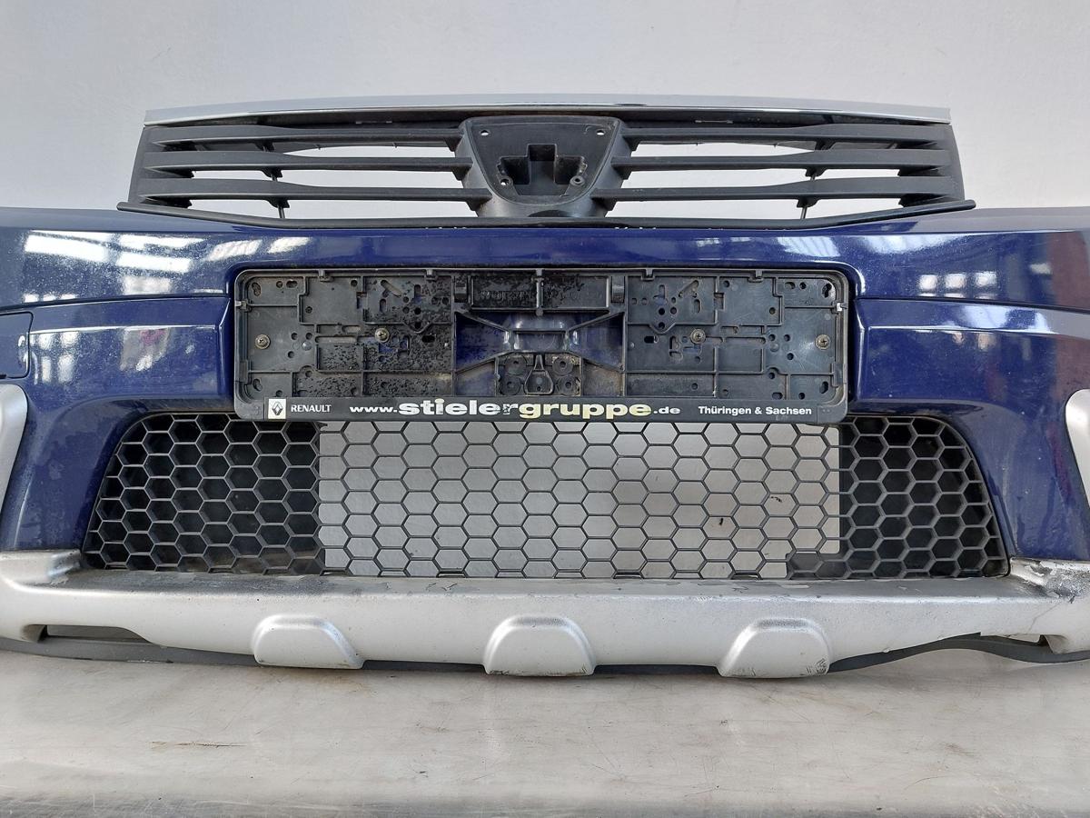 Dacia Sandero BS0 StepWay Sto&szlig;f&auml;nger vorn Nebel Frontsch&uuml;rze SCHADEN OV61H blau