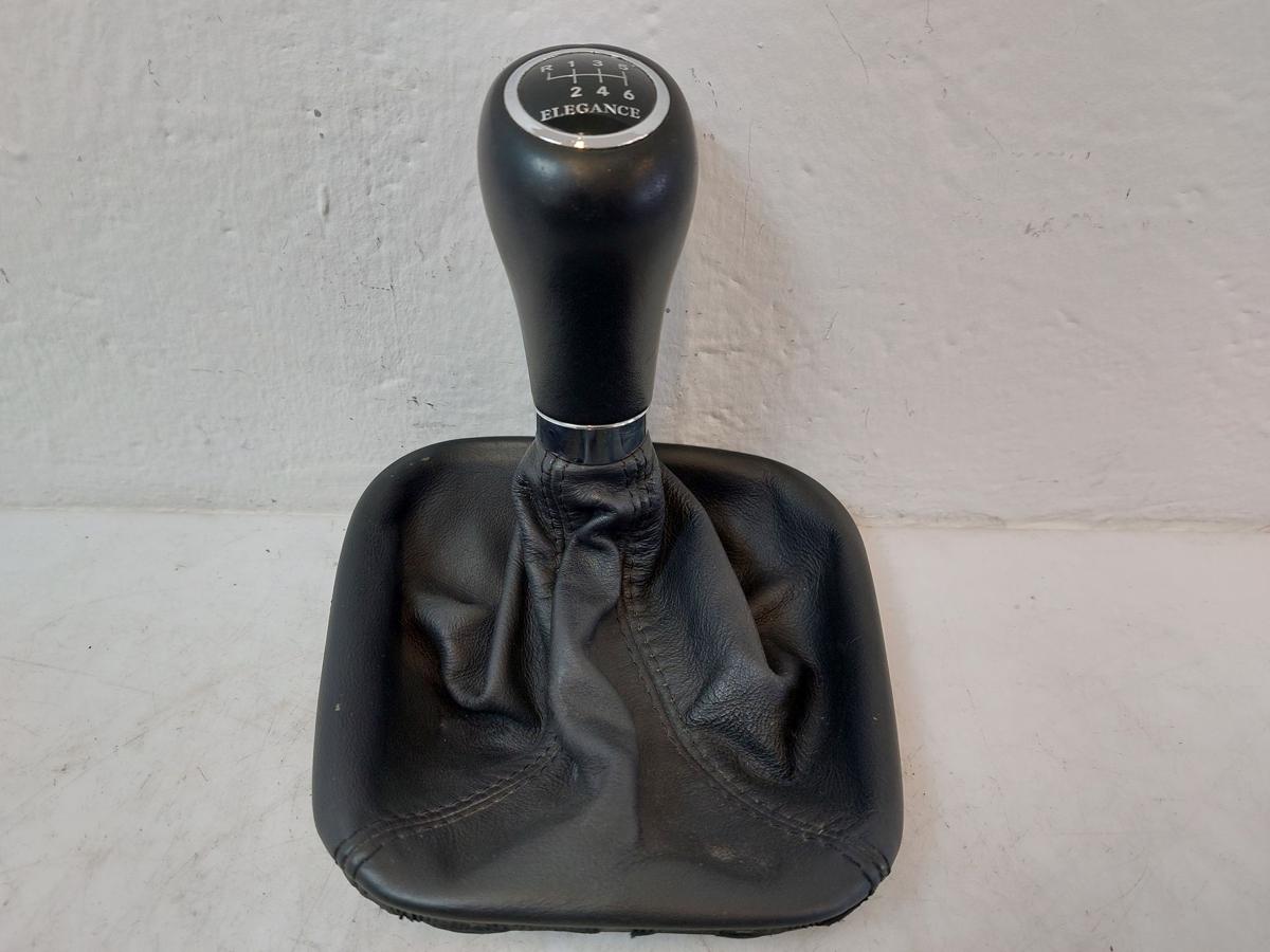 Mercedes W211 E Klasse Schalthebel Schaltknauf Elegance 6G Manschette Echtleder