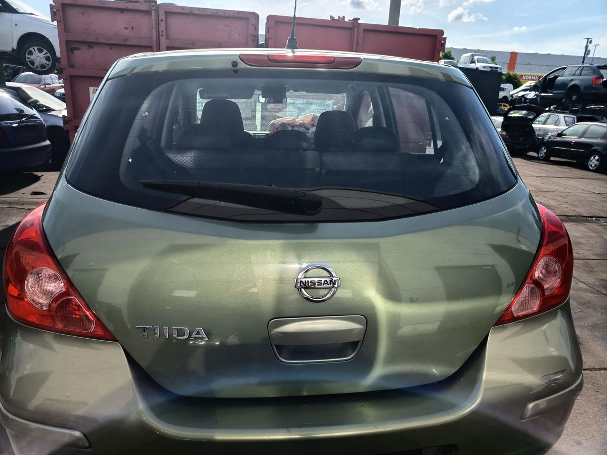 Nissan Tiida C11 orig Heckklappe Heckdeckel J40 Green Bj 2008
