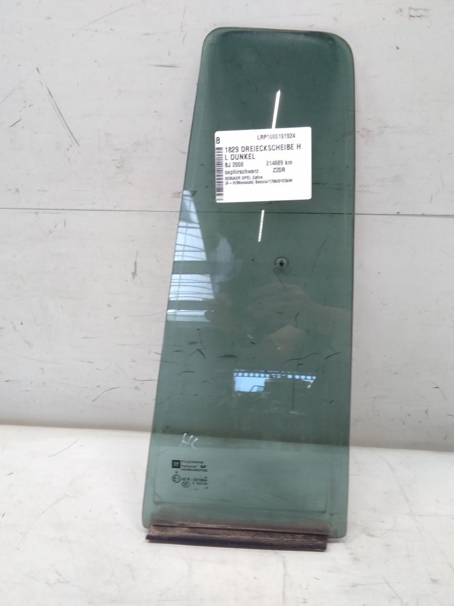 Opel Zafira B Dreieckscheibe hinten links original abgedunkelt BJ2008