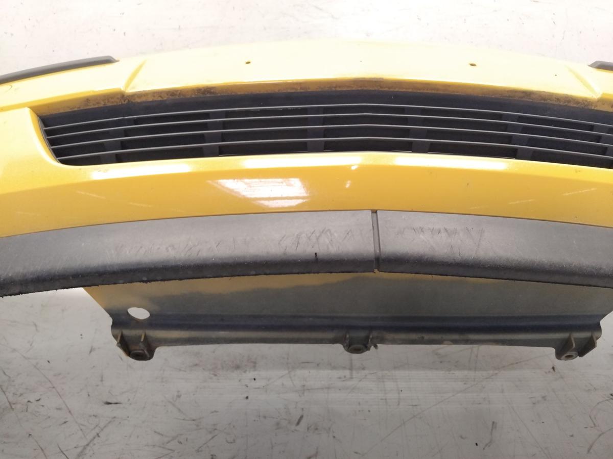 Opel Corsa C Facelift original Sto&szlig;stange Sto&szlig;f&auml;nger vorn gelb Z40K Bj.2006