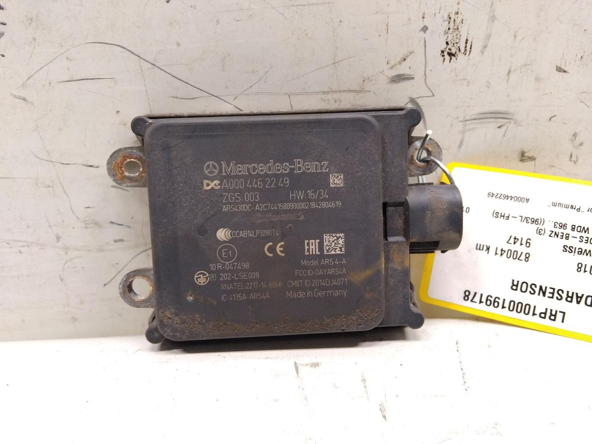 Mercedes Actros MP4 Typ 963 original Radarsensor Premium A0004462249 Bj.2018