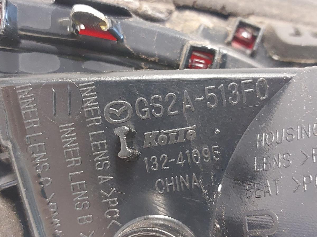 Mazda 6 GH Kombi Rückleuchte Schlussleuchte Rücklicht hinten innen rechts