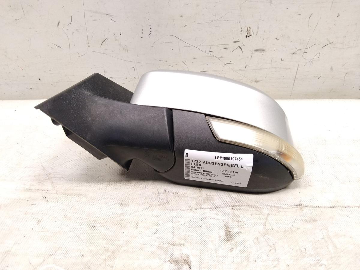 Ford Focus 3 DYB orig.Au&szlig;enspiegel links elektrisch unbeheizt 5pol BJ2011 polarsilber