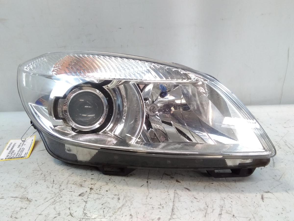 Skoda Fabia 2 5J Facelift original Scheinwerfer rechts Halogen Ellipsoid BJ2014
