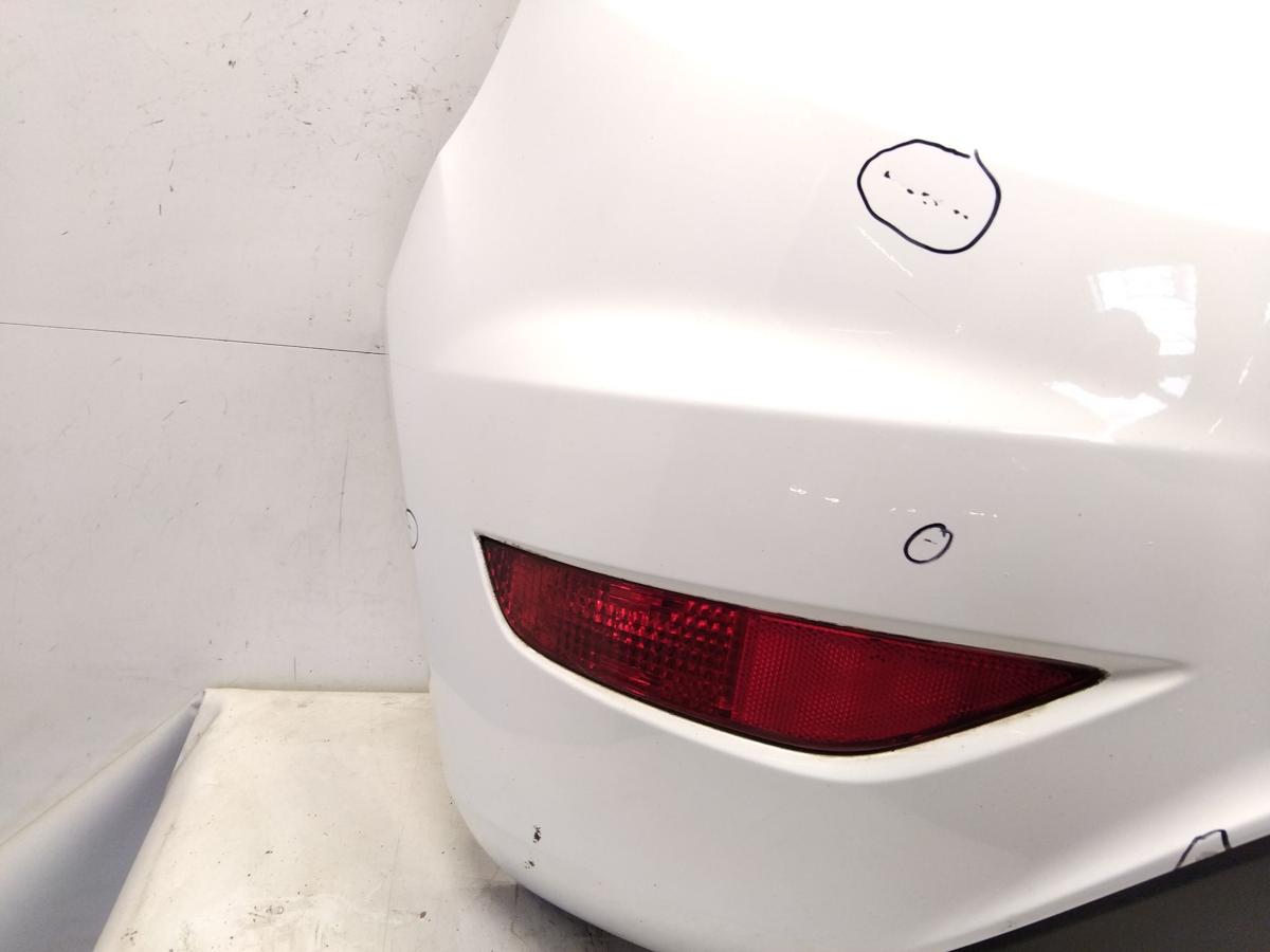 Ford Fiesta JA8 original Sto&szlig;f&auml;nger Sto&szlig;stange hinten H9 Frost Wei&szlig; BJ2010