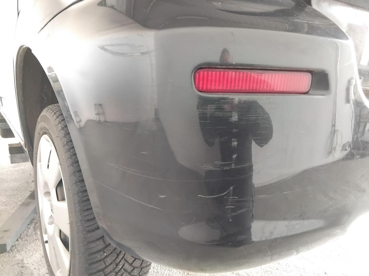 Toyota Corolla Verso II AUR10 original Stossfänger Stoßstange hinten BJ06 Mängel