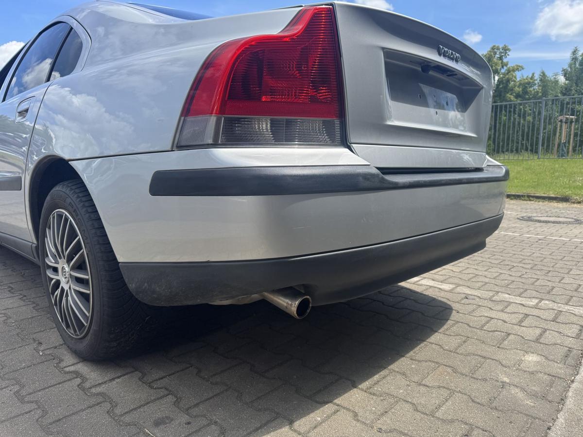 Volvo S60 original Stossf&auml;nger Sto&szlig;stange hinten 426 silbermetallic Bj.2002