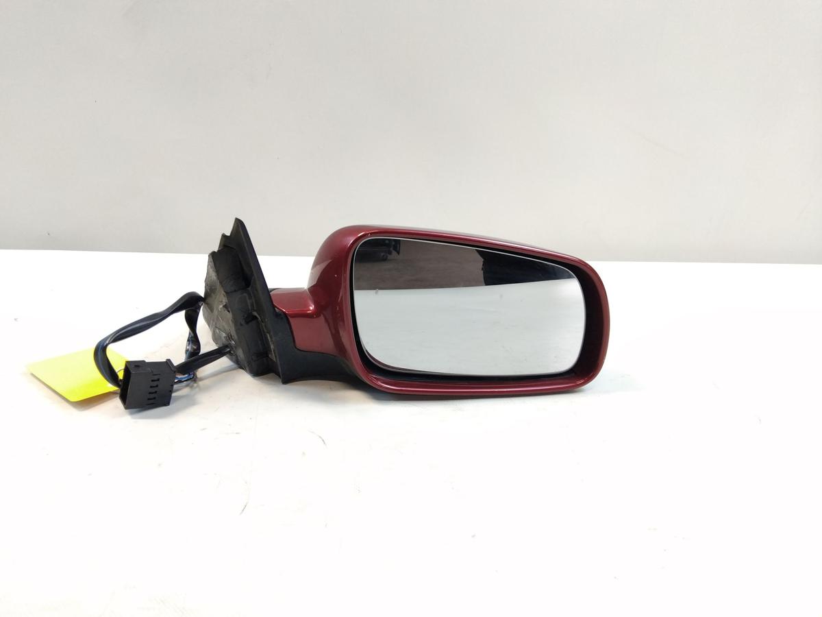 VW Passat 3B orig Au&szlig;enspiegel rechts elektrisch beheizt coloradorot LB3Y BJ1997