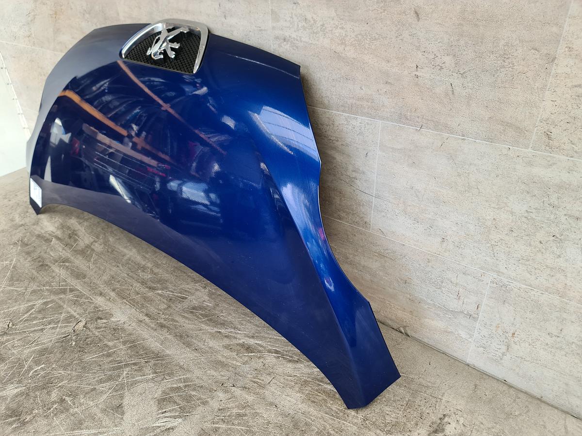 Peugeot 107 BJ05 Motorhaube Frontklappe Deckel vorn KNR-Blau