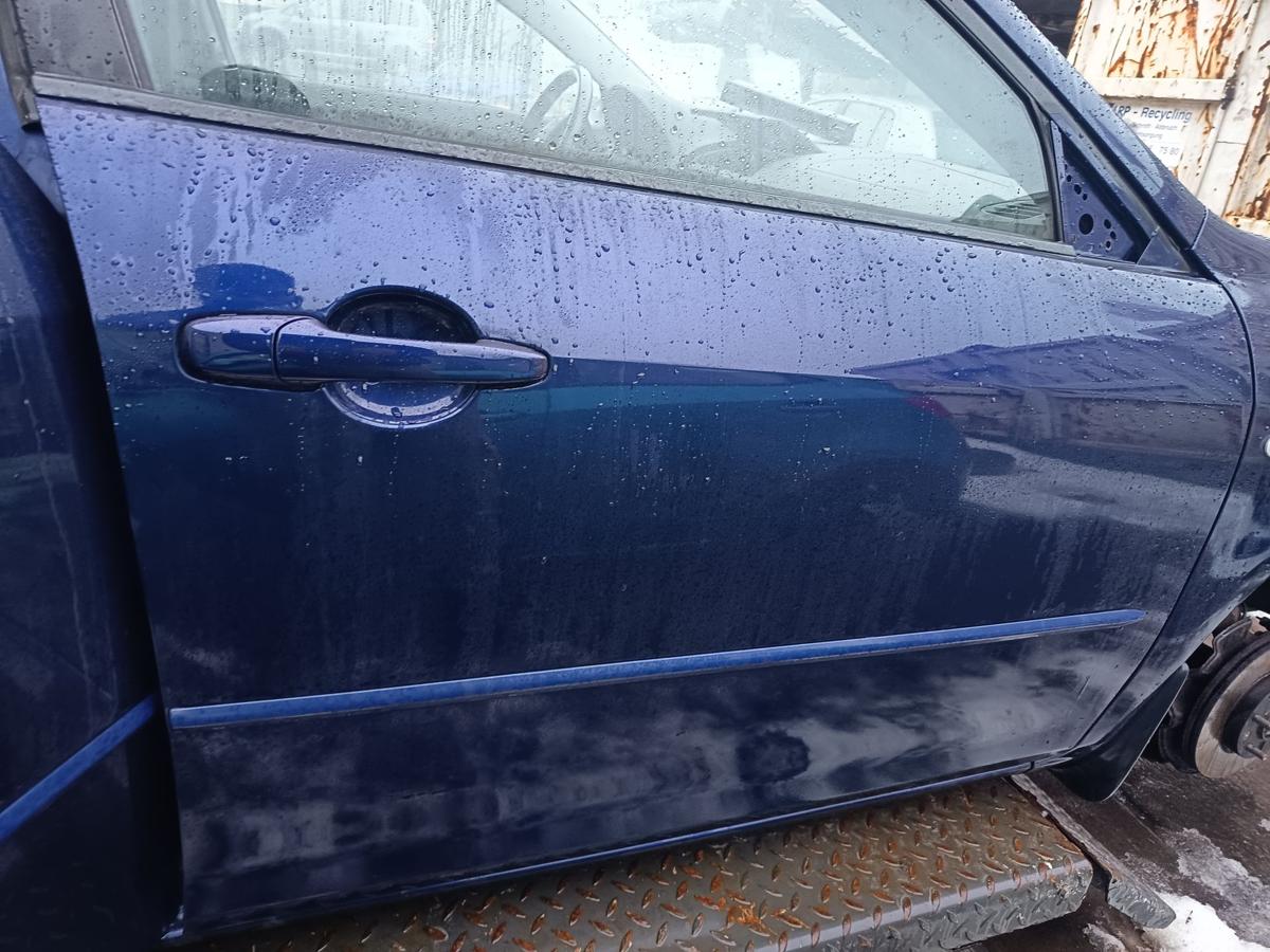 Mazda 6 GG1 orig T&uuml;r vorn rechst (Roh) Blau Met / vor Facelift 02-05; Bj 2002