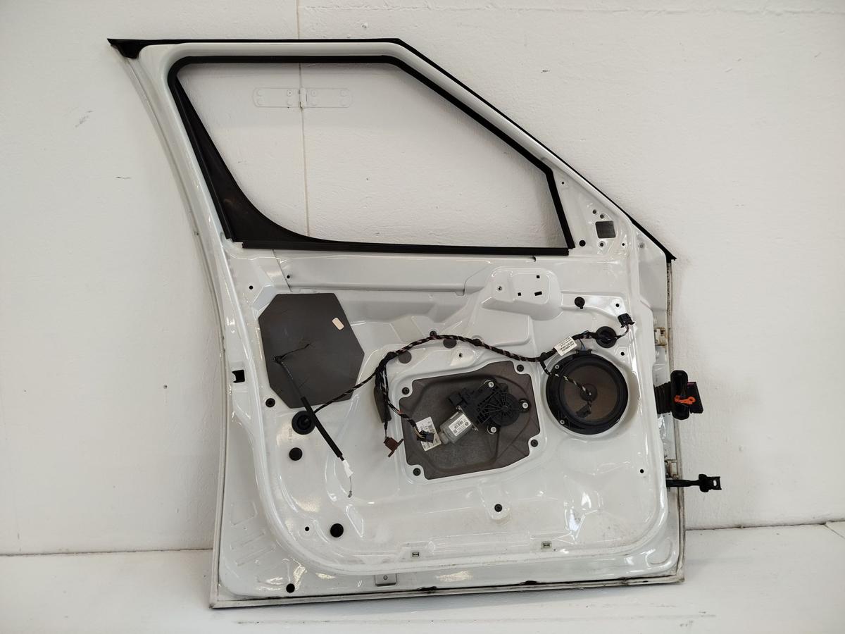 Skoda Roomster Scout 5J Tür vorn links Fahrertür Autotür LF9E candyweiss Rohbau