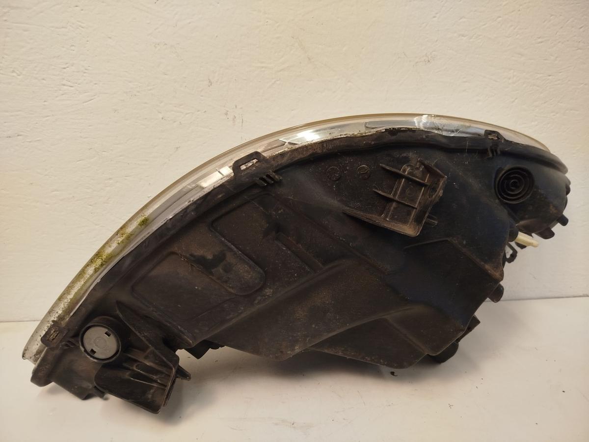 Peugeot 1007 K Scheinwerfer Hauptscheinwerfer Lampe vorn links Valeo Tr&uuml;bung