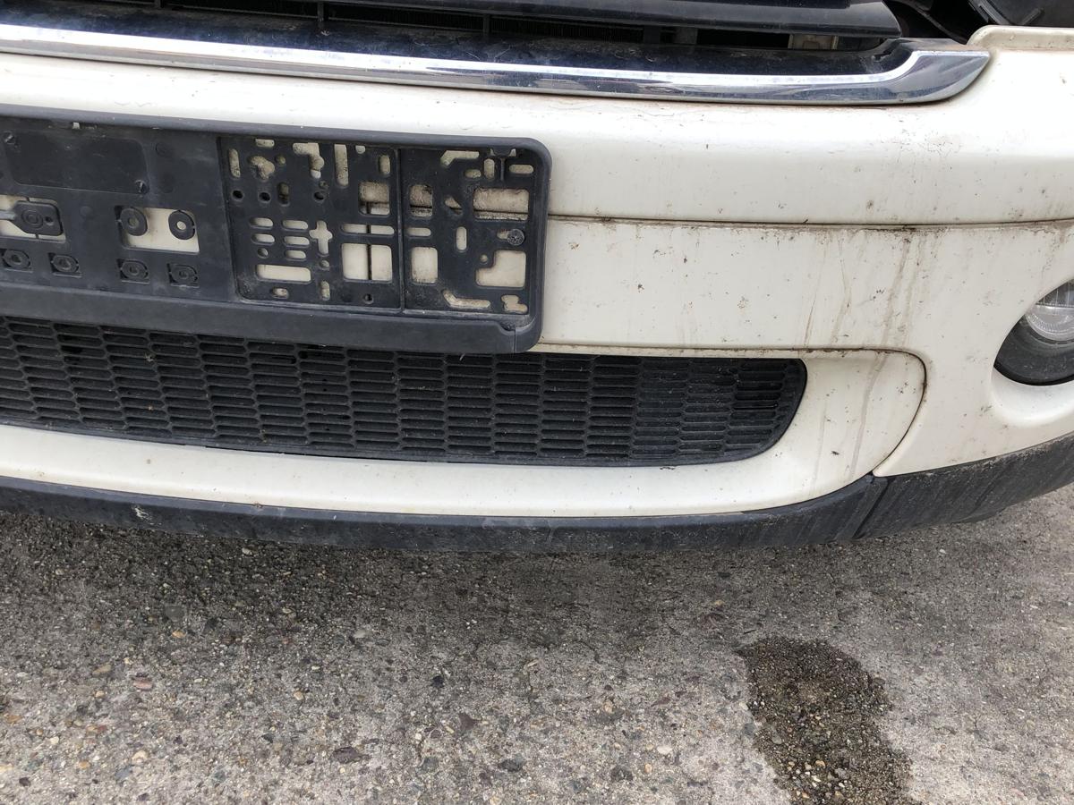 BMW Mini R56 Sto&szlig;f&auml;nger vorne Bumper Stossstange PEPPER WHITE Nebelscheinwerfer