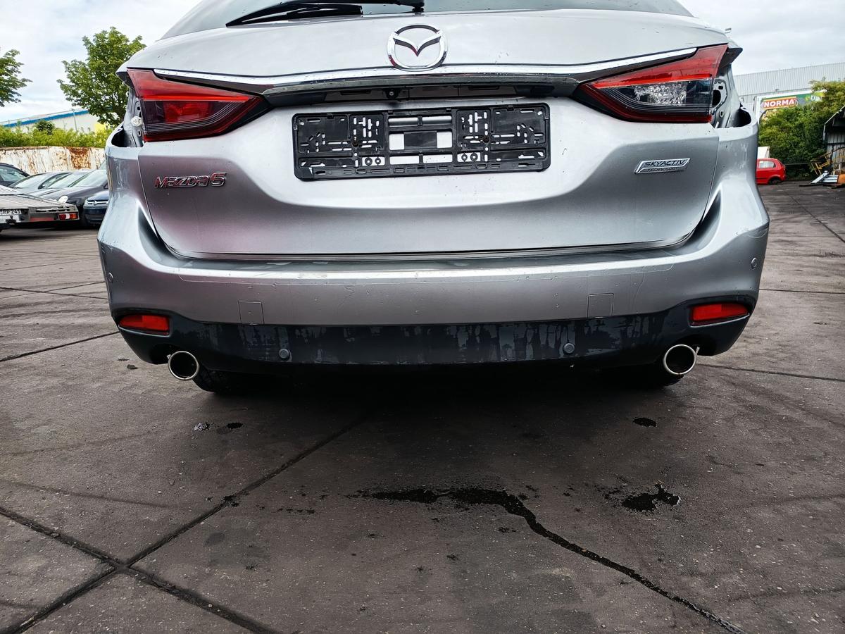 Mazda 6 GJ Kombi orig Stoßstange hinten Stoßfänger PDC Silber met Bj 2015