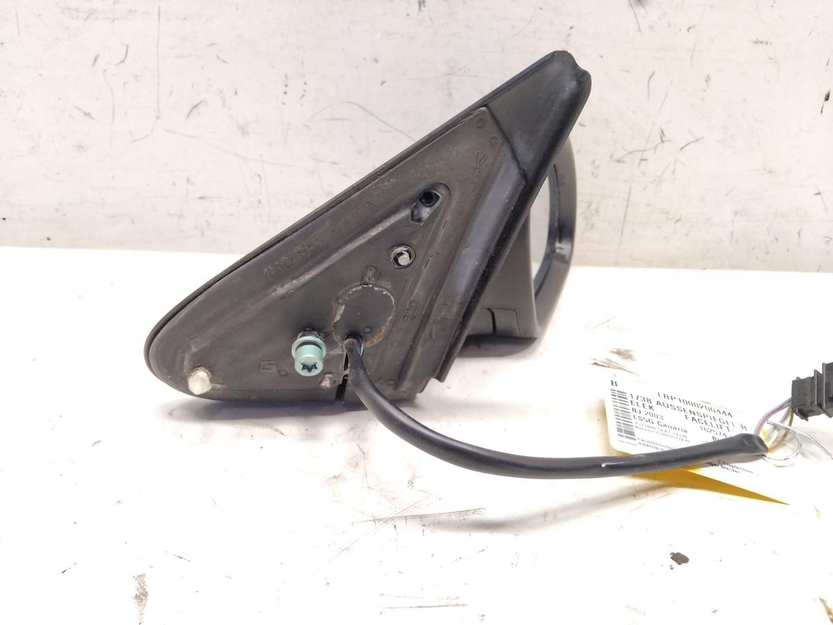 Seat Leon 1M orig Au&szlig;enspiegel rechts elektrisch beheizt Facelift BJ2003 LS5G Canaria Blau