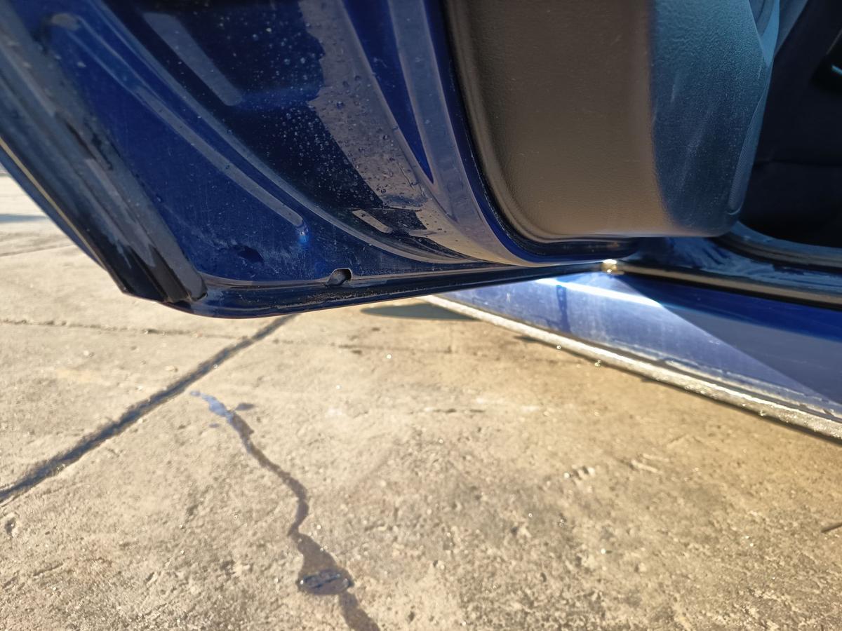 Peugeot 307 SW original T&uuml;r hinten links Fond EGE Chinablau Bj 2004