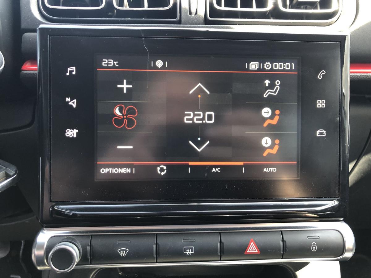 Citroen C3 III SX ab17 Radio Autoradio Display Klimabedienteil OEM Infotainment