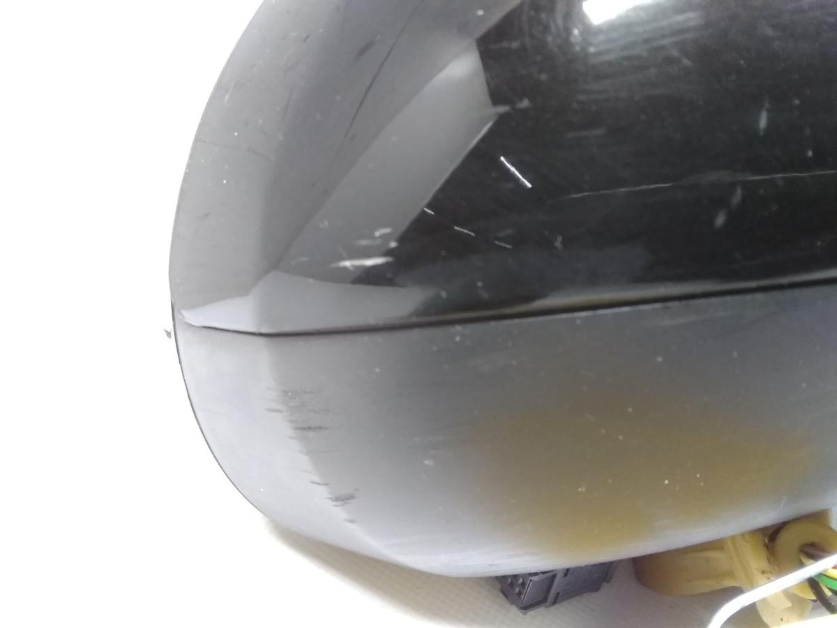 Peugeot 308 orig.Au&szlig;enspiegel rechts elektrisch anklappbar 6+2+2 PIN BJ2011 KTV black perla nera