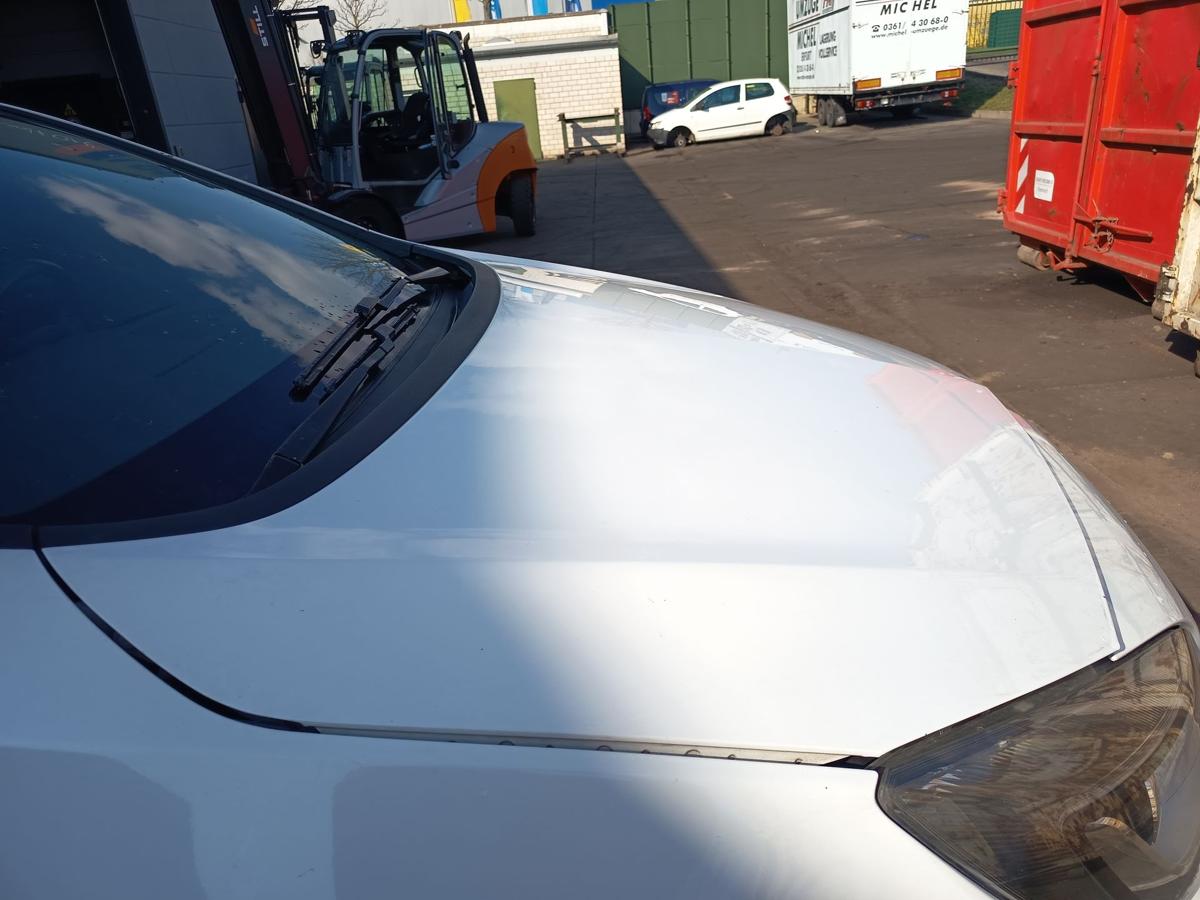 Opel Astra J original Motorhaube Klappe Deckel vorn Front Z40R Schneewei&szlig; Bj2013