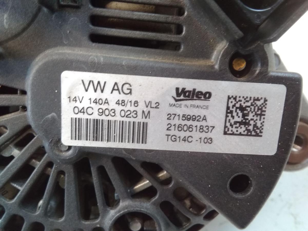 VW Golf Sportsvan original Lichtmaschine Generator 140A 1.4TSI 92kw Bj.2017