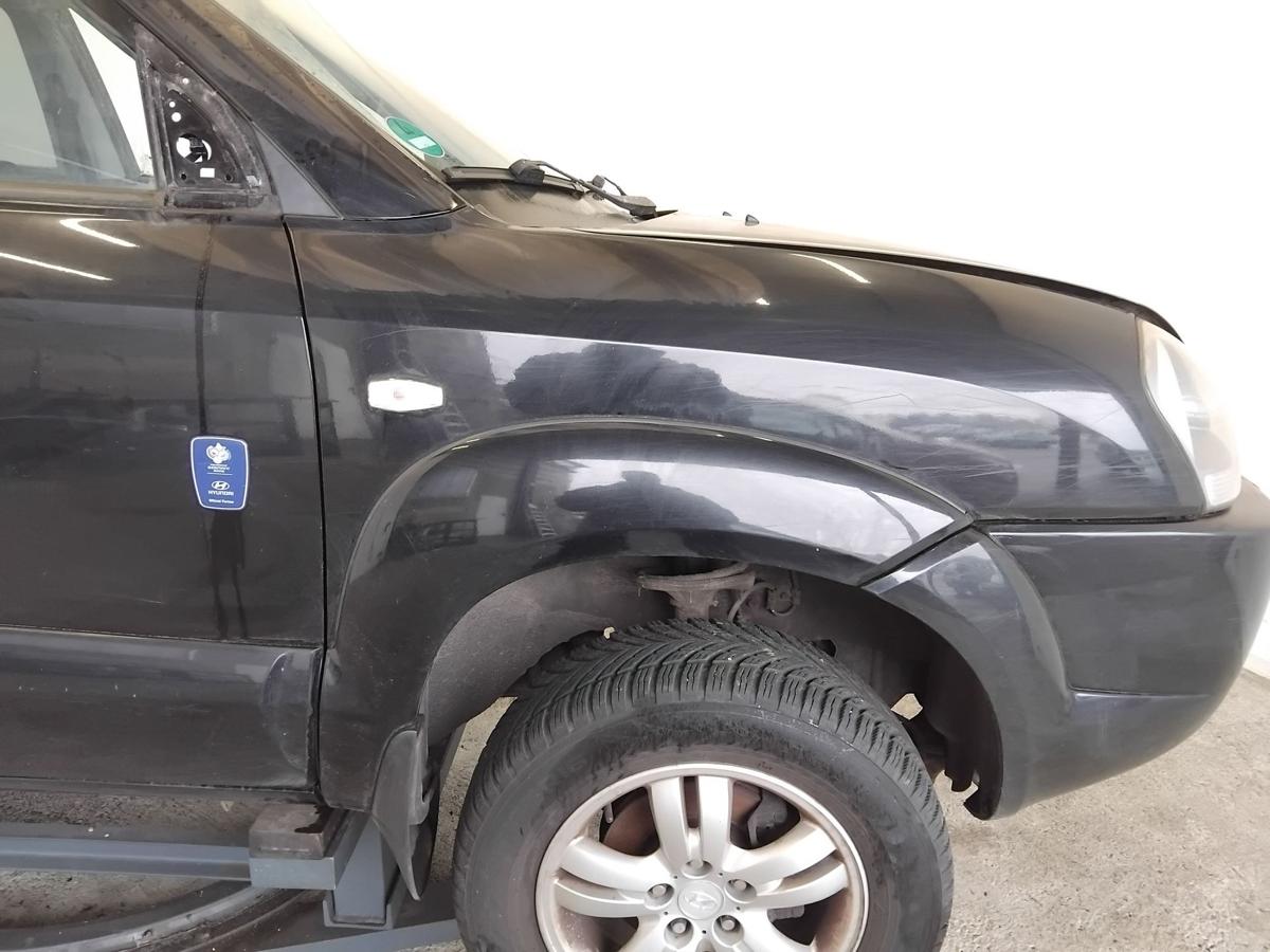 Hyundai Tucson JM original Kotfl&uuml;gel vorn rechts schwarz EB mit Beplankung BJ06