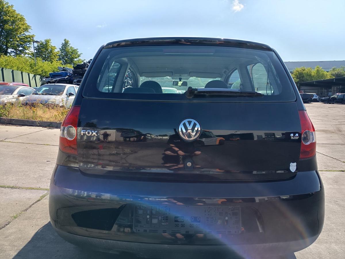 VW Fox original Heckklappe mit Scheibe L041 Brillantschwarz Baujahr 2005