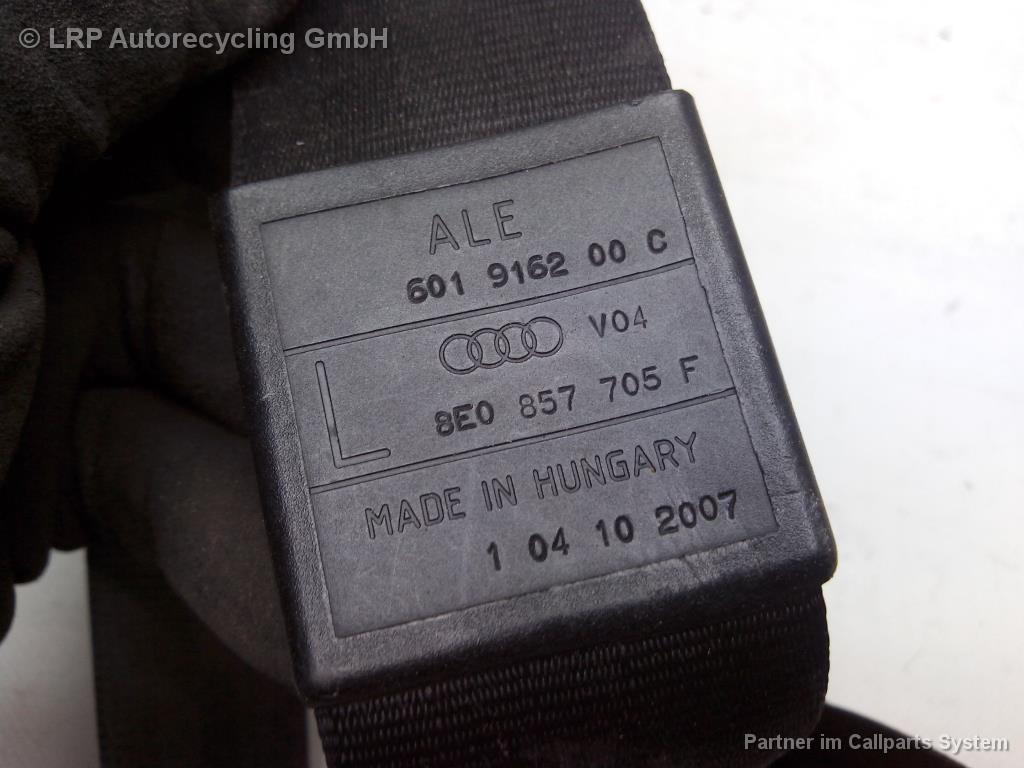 Audi A4 8E B7 BJ2007 Gurt Sicherheitsgurt vorn links 8E0857705F