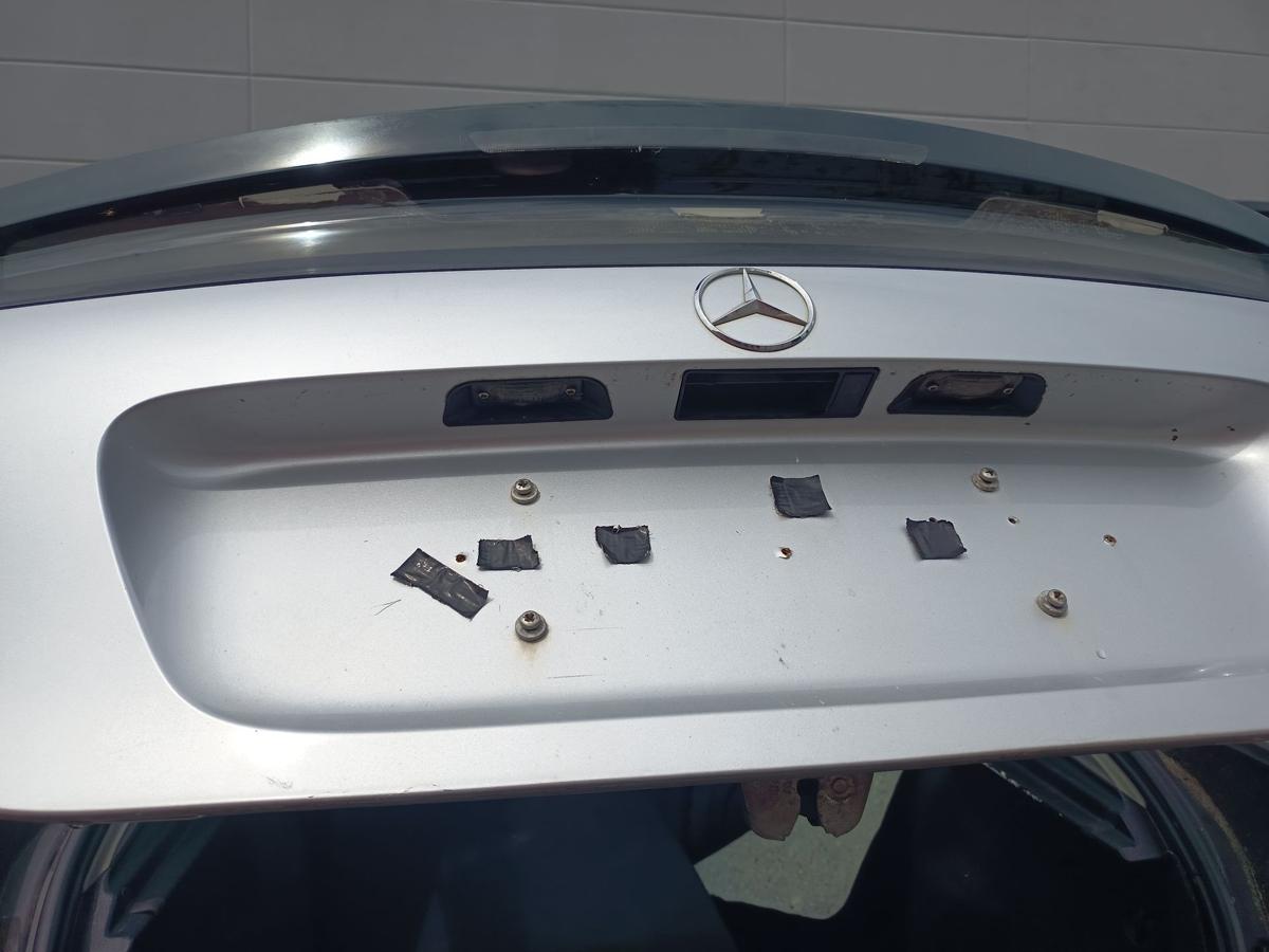 Mercedes CL203 original Heckklappe mit Scheibe 775 Iridiumsilber Bj 2006