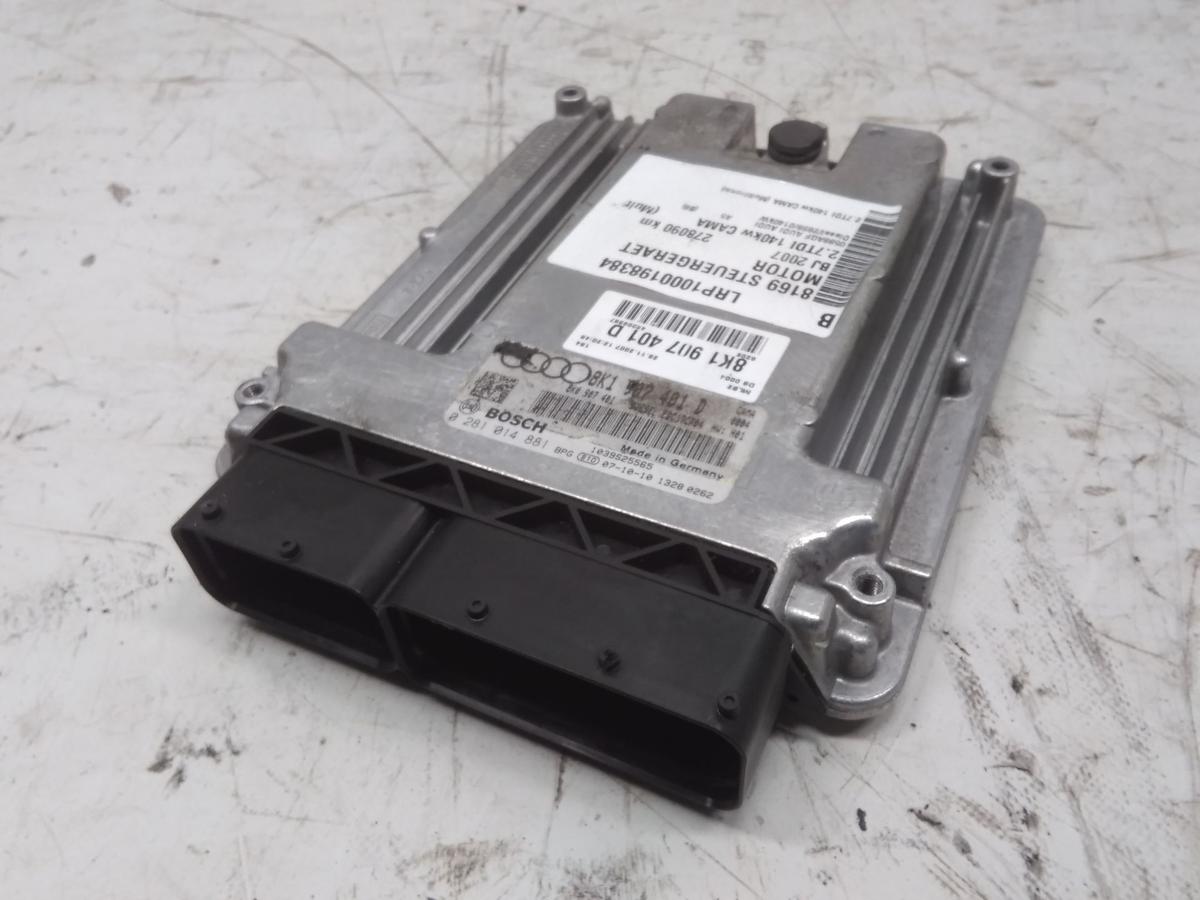 Audi A5 8T Motorsteuerger&auml;t 2.7TDI 140kw CAMA Multitronic 8K1907401D Bj.2007