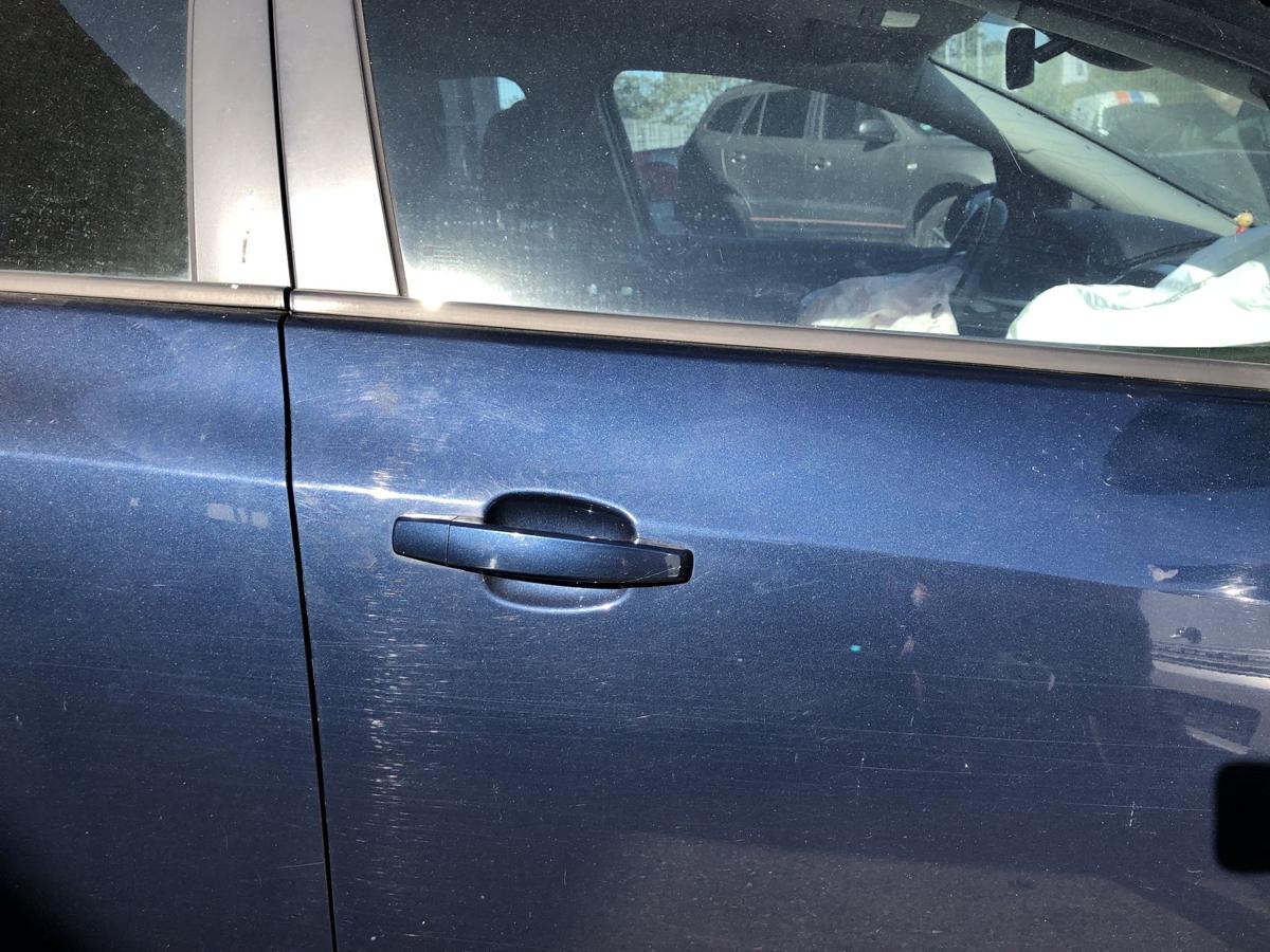 Opel Astra J Tür vorn rechts Beifahrertür im Rohbau Z22A Waterworld Met