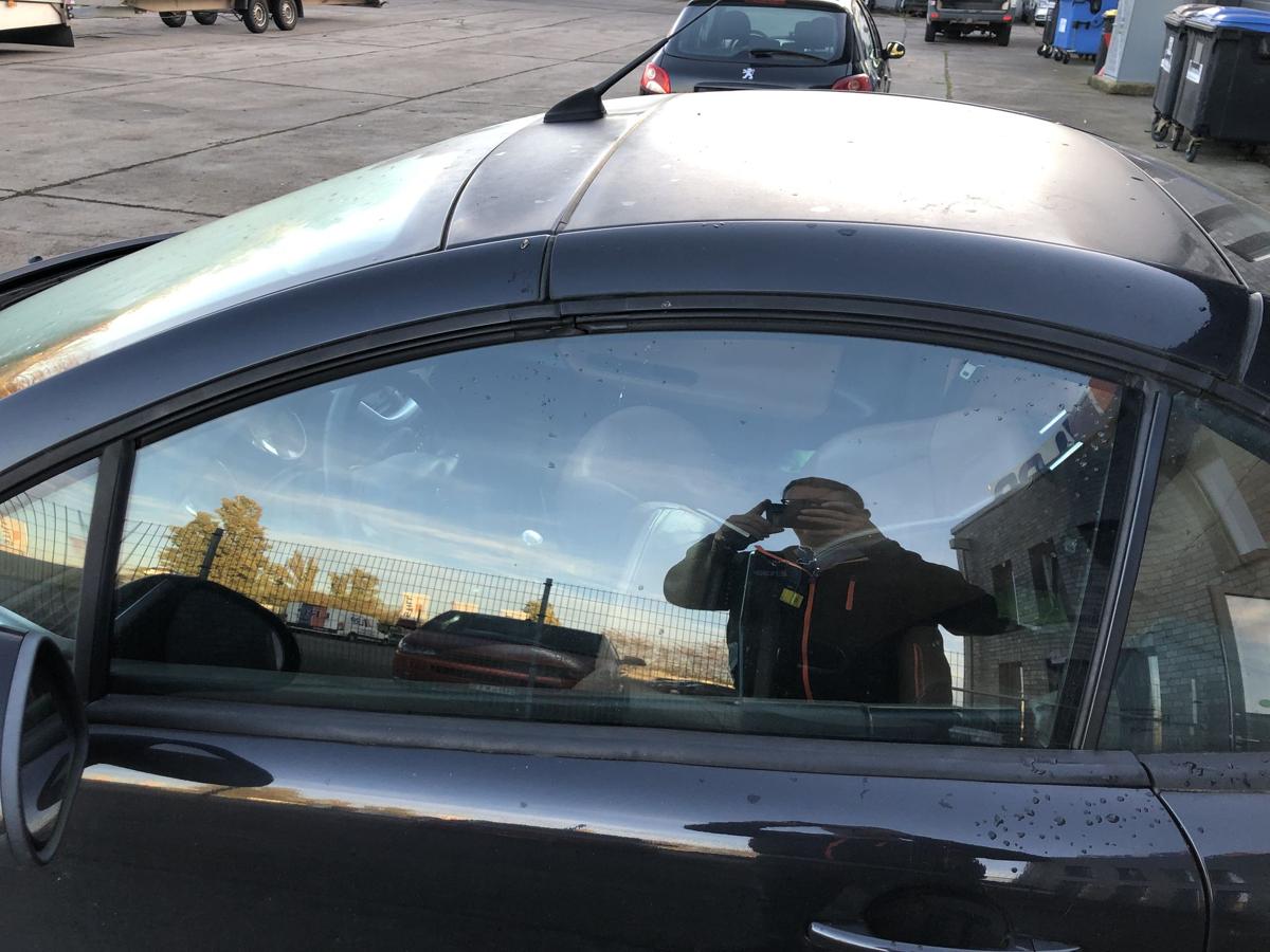 Peugeot 207CC Türscheibe vorn links Seitenscheibe Cabrio Fahrertür Scheibe