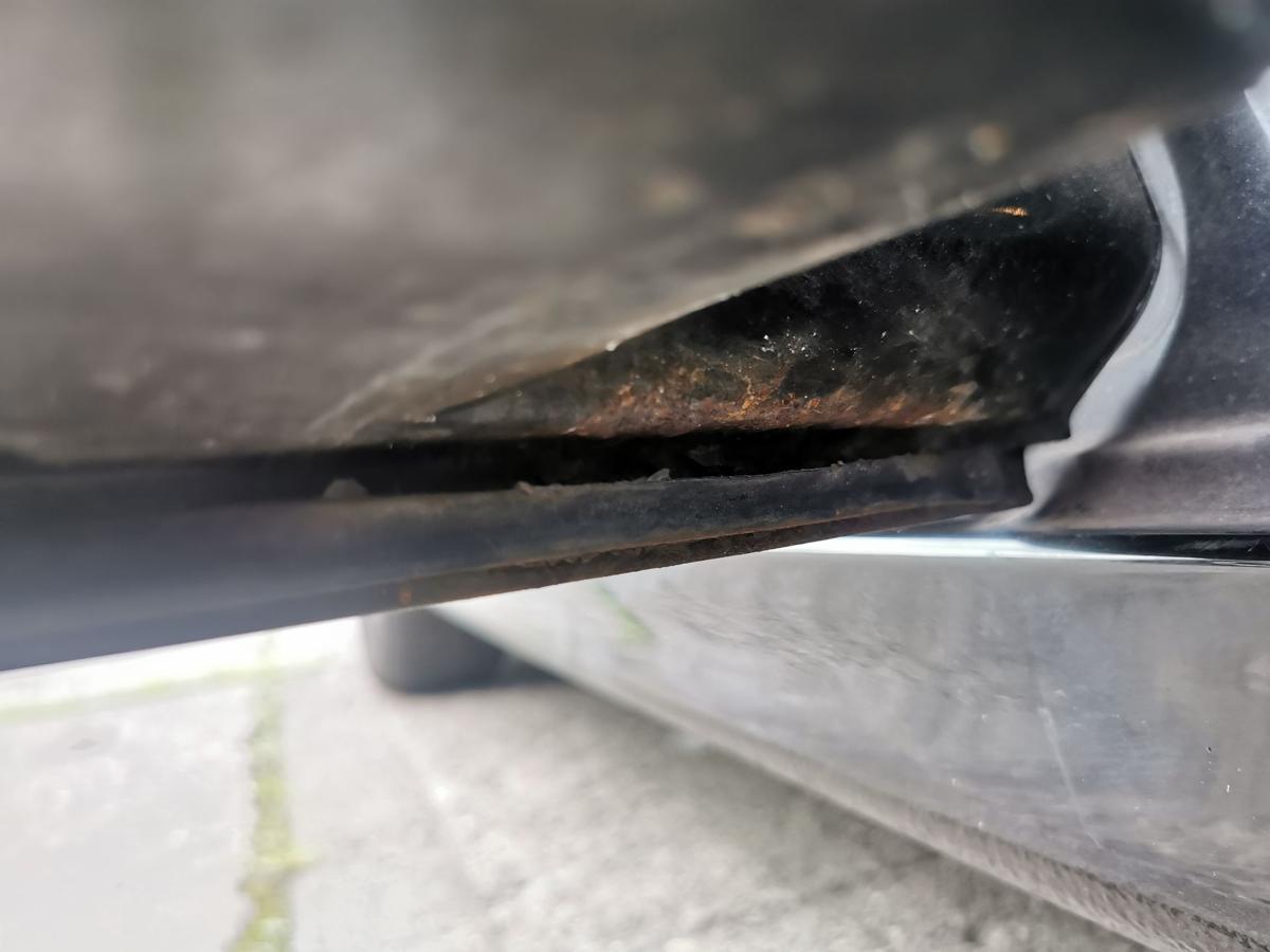 Peugeot 207SW Tür Autotür Rohbautür hinten links Kombi EXL Obsidianschwarz TEXT